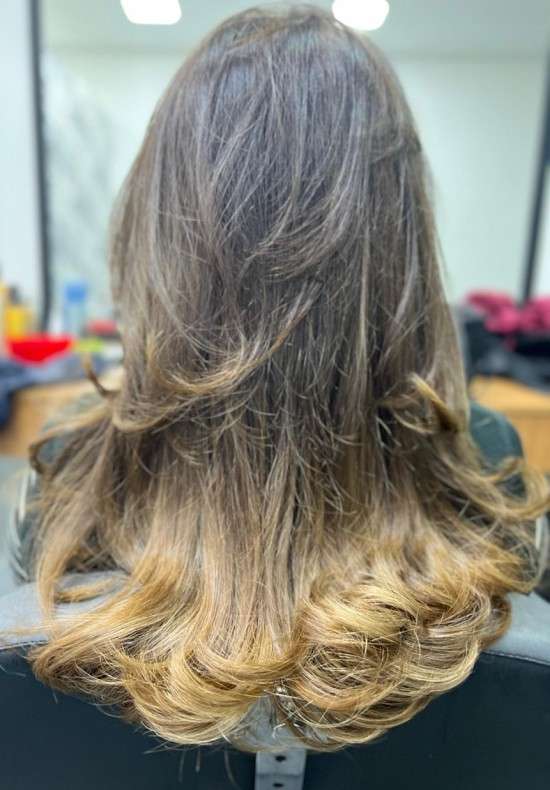 como fazer corte em camadas em casa