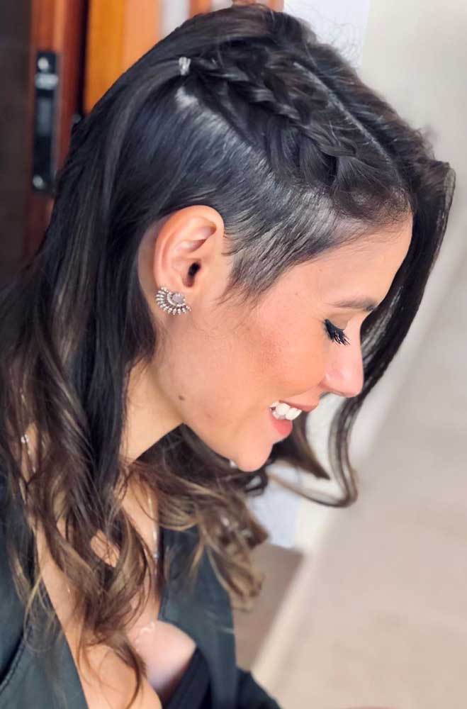 corte lateral feminino