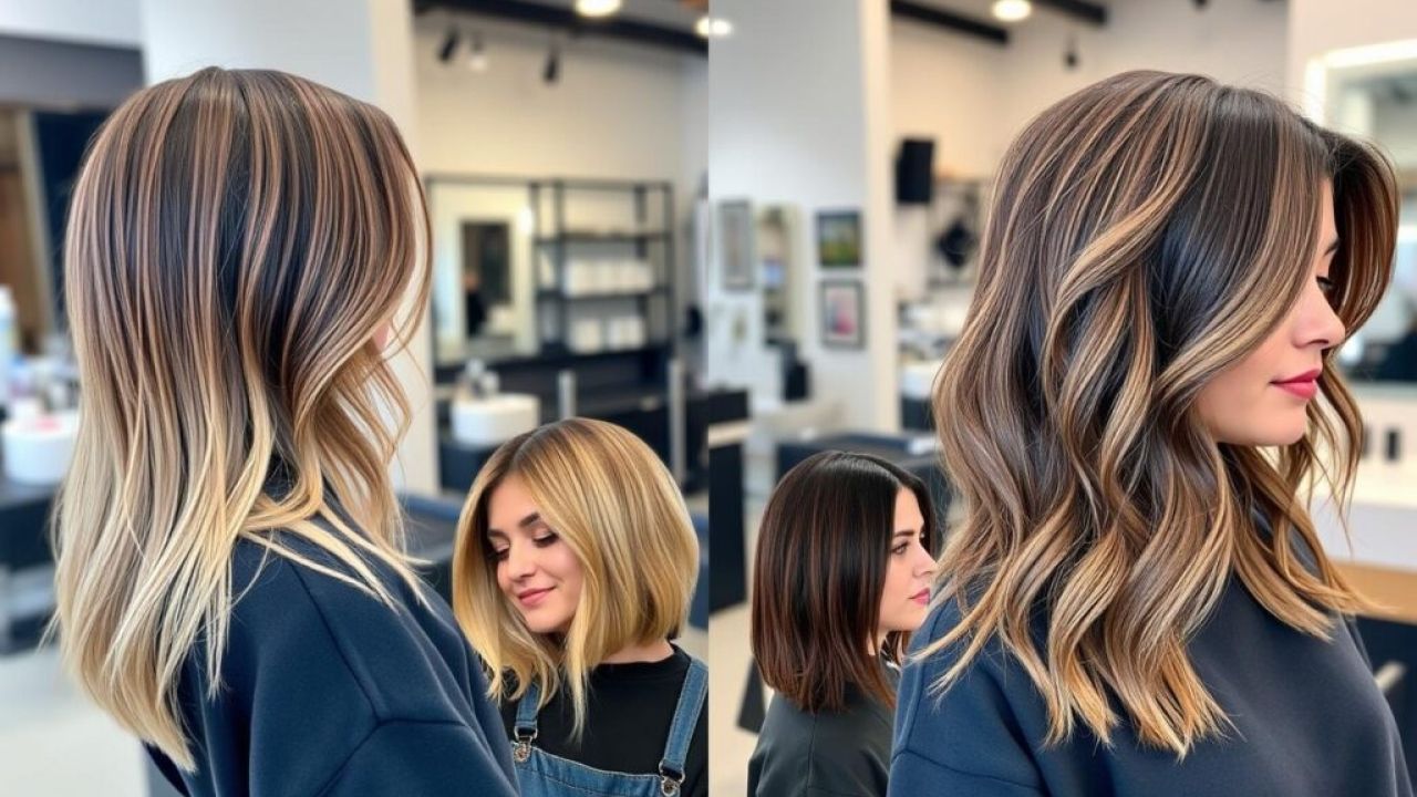 corte medio para afinar o rosto