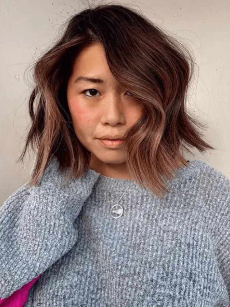 cortes de cabelo curto para rosto redondo