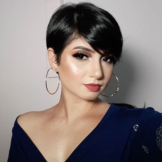 cortes de cabelo curto para rosto redondo