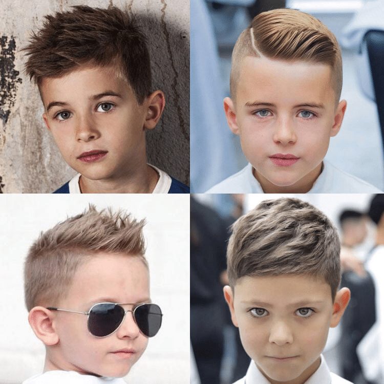 corte de cabelo infantil menino com cabelo crespo