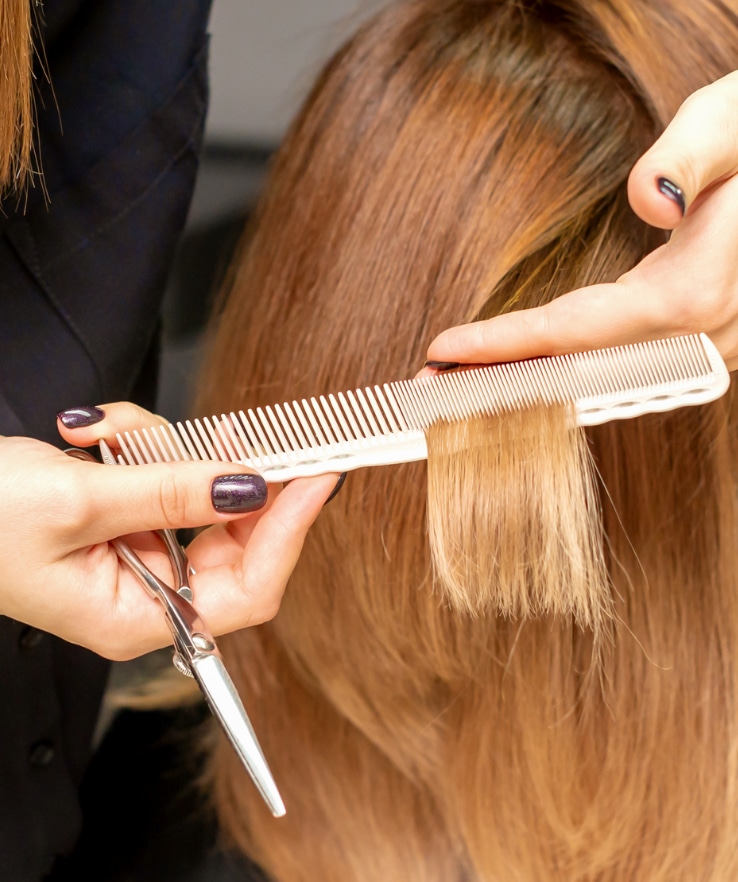 corte em camadas para cabelo longo fino