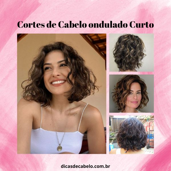 cortes modernos para cabelo ondulado