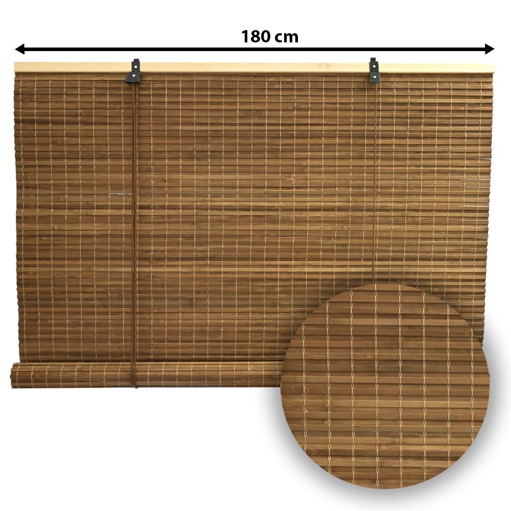 cortina de bambu vs persiana de madeira