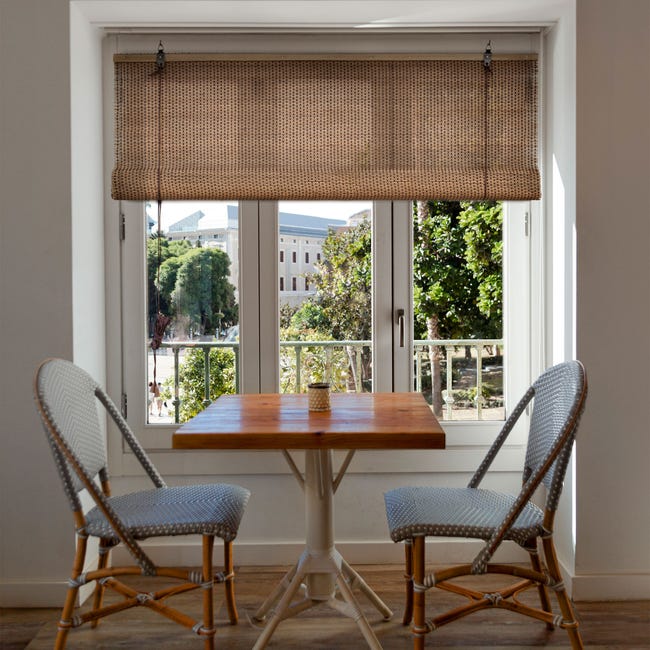 ideias de decoração com cortina de bambu