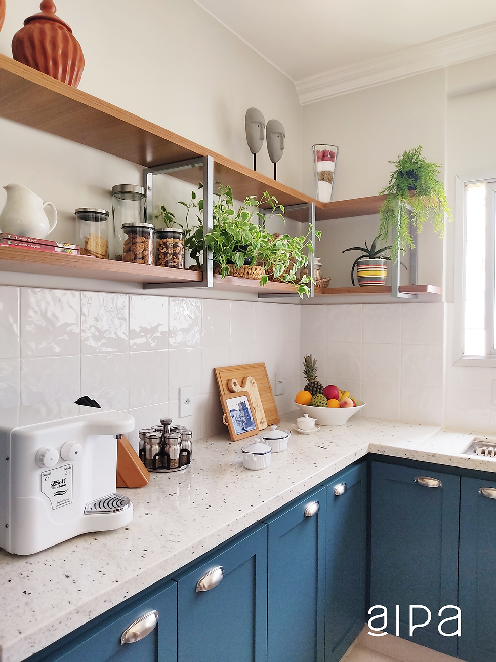 Pintura Azul na Cozinha: Dicas para um Destaque Elegante