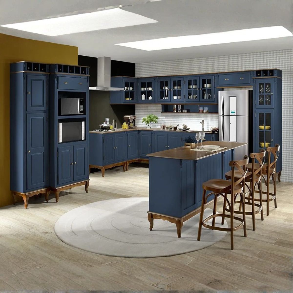 Tendências de Revestimento Azul para Cozinhas Modernas