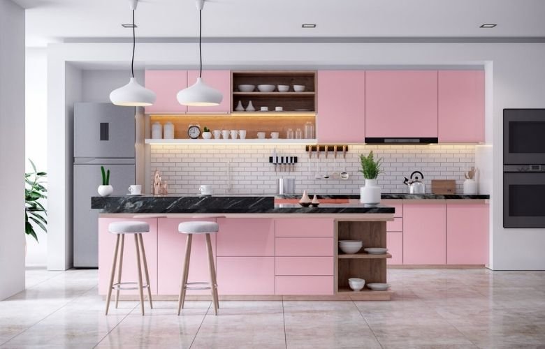 erros comuns ao decorar cozinha cinza e rosa