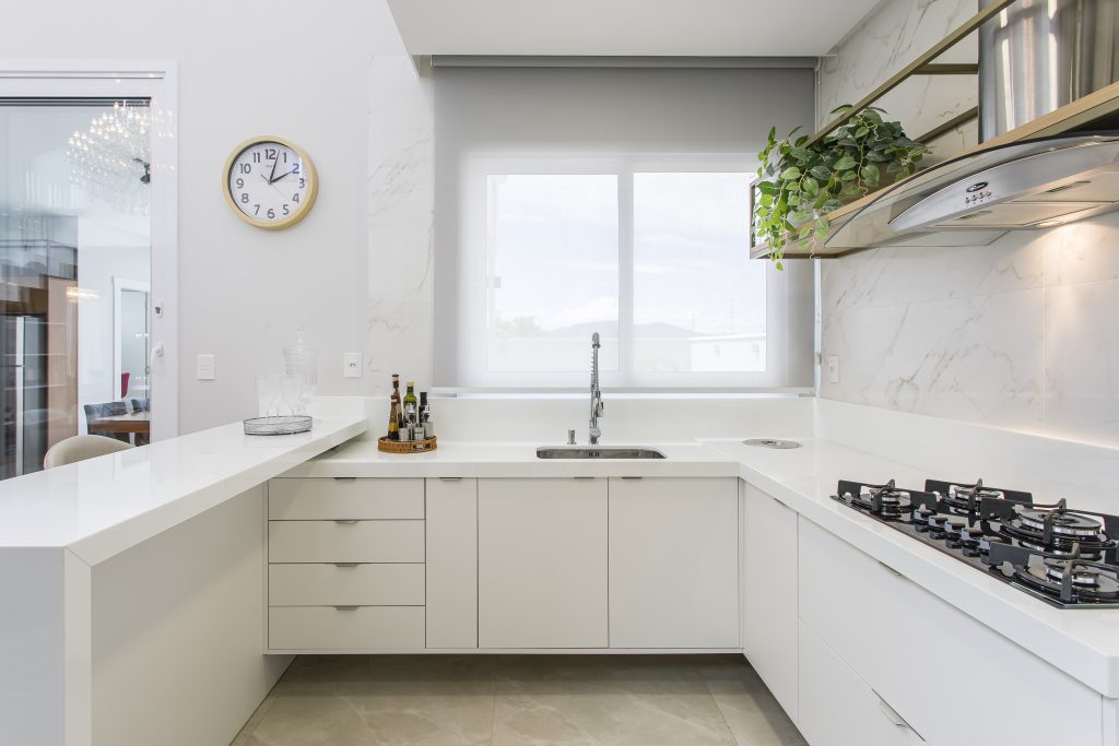 cozinha com decoracao minimalista