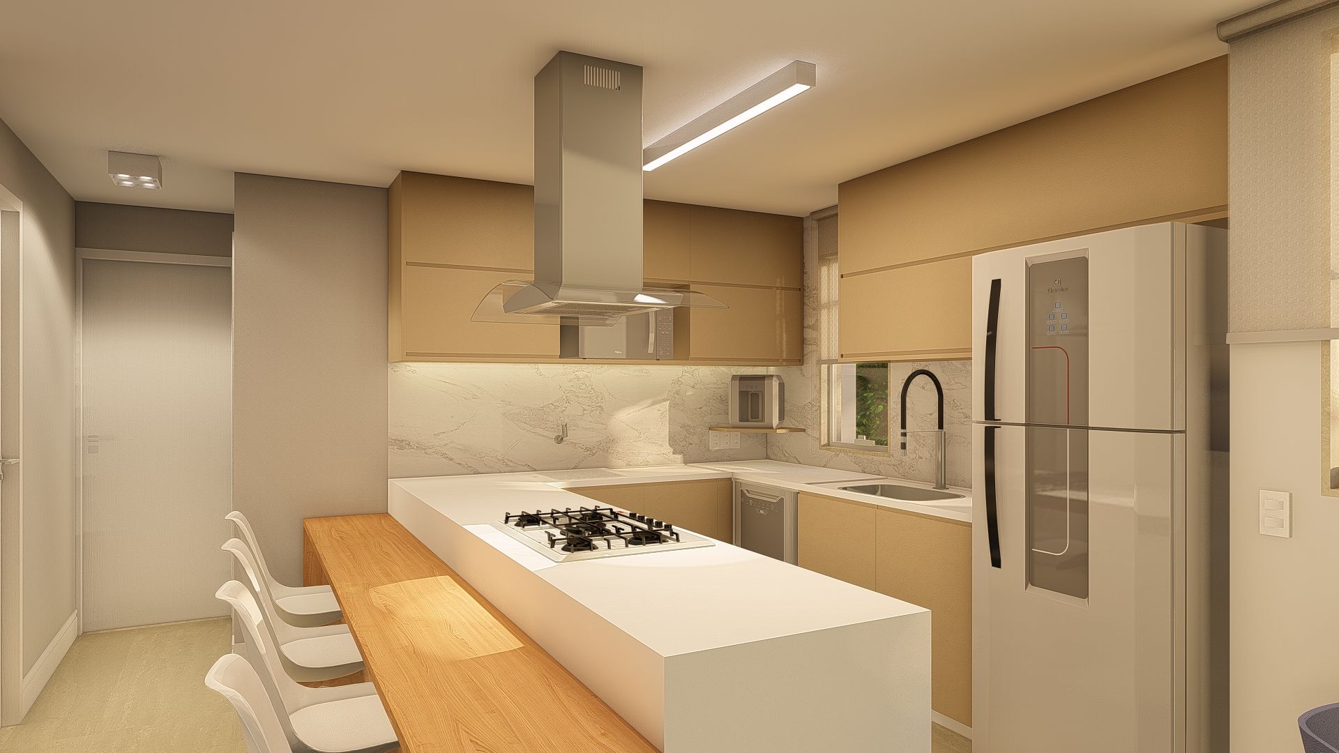 erros comuns na decoração de cozinha minimalista