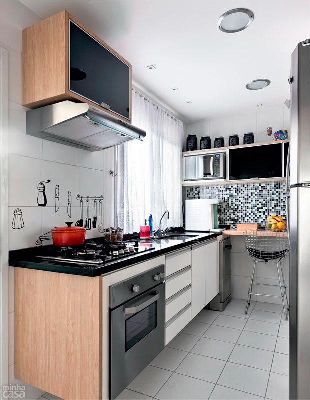 cozinha com mais espaco e organizada