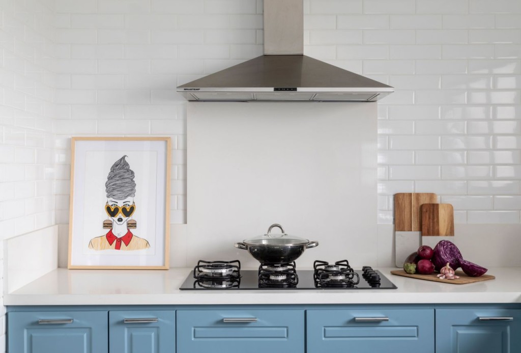 cozinha com subway tiles