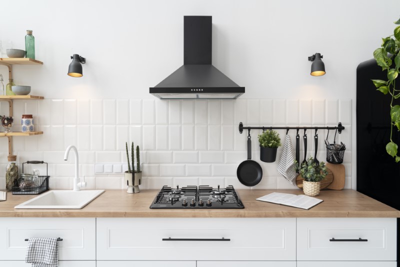 cozinha com subway tiles