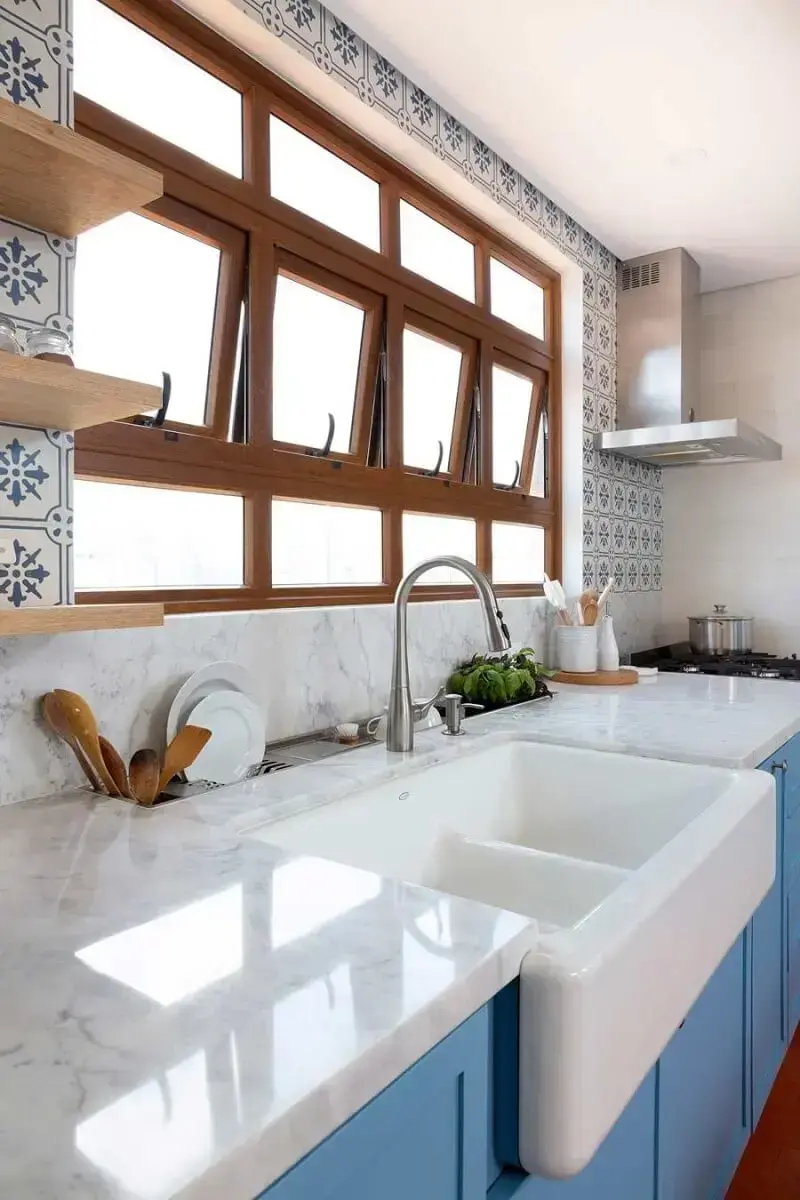 cozinha farmhouse vs cozinha industrial qual escolher