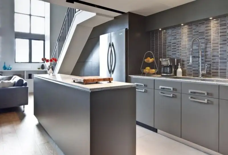 cozinha planejada cinza ou branca qual a melhor