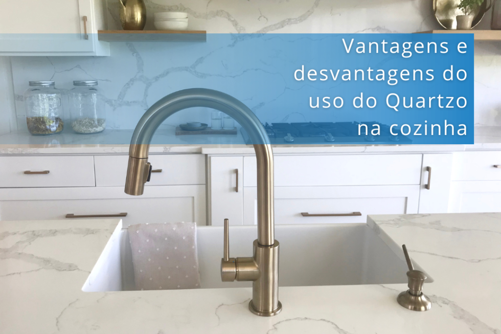 Inspirações de Cozinhas Modernas com Bancadas de Quartzo Branco e Cinza