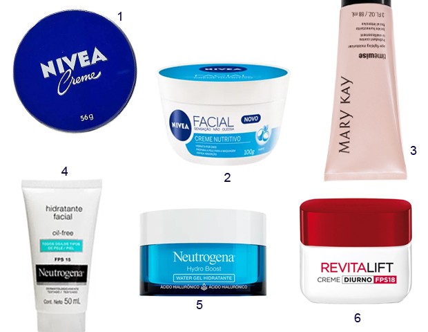 creme hidratação rosto
