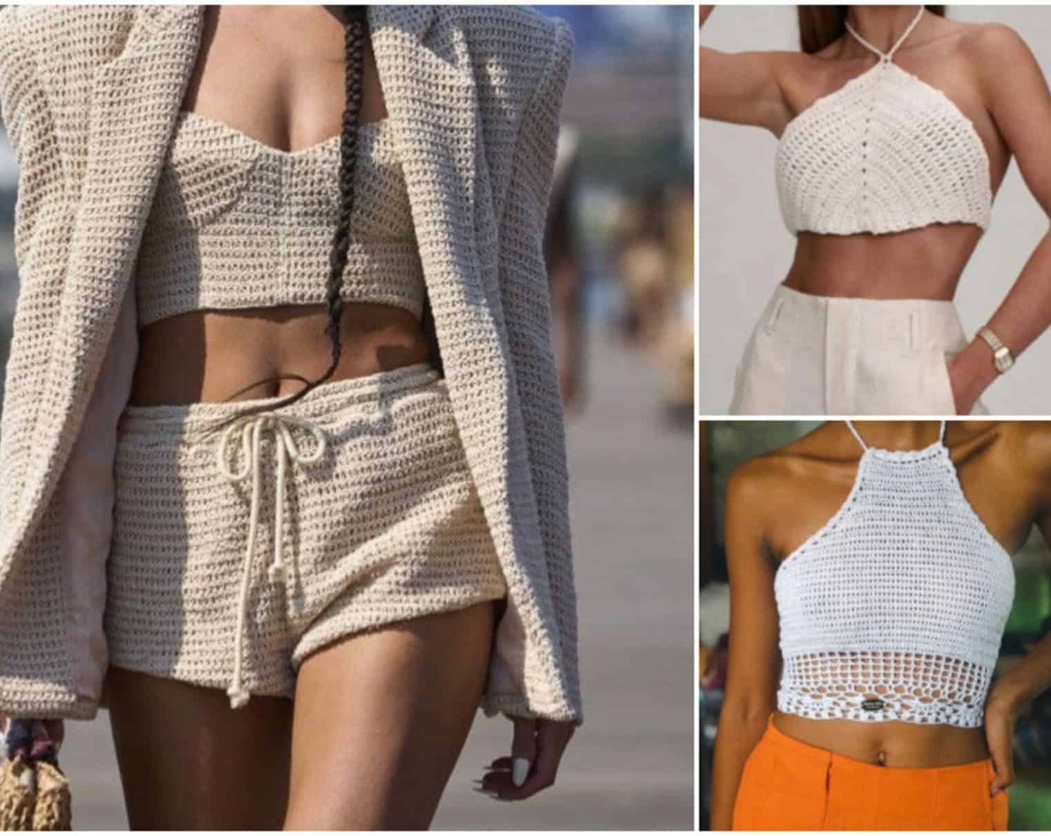 como usar cropped de crochê manga longa no inverno
