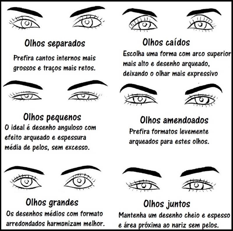 curiosidades sobre sobrancelhas