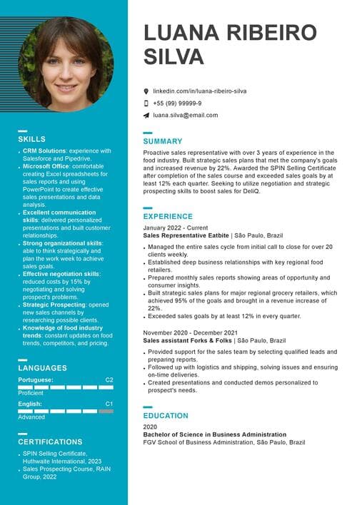 como fazer um currículo em inglês para os estados unidos