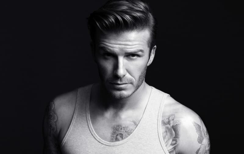 david beckham cabelo
