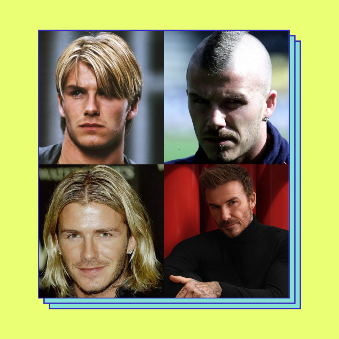 david beckham cabelo