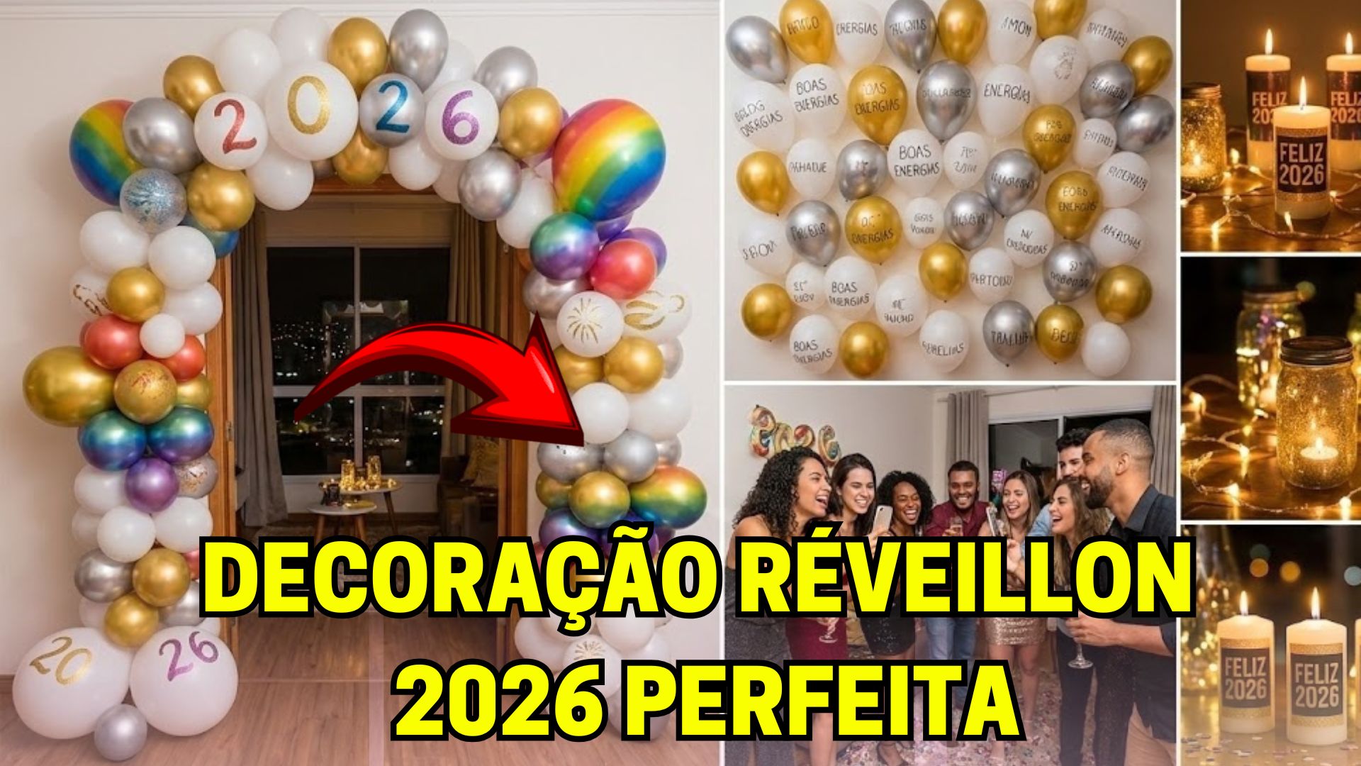 ideias decoração ano novo 2026