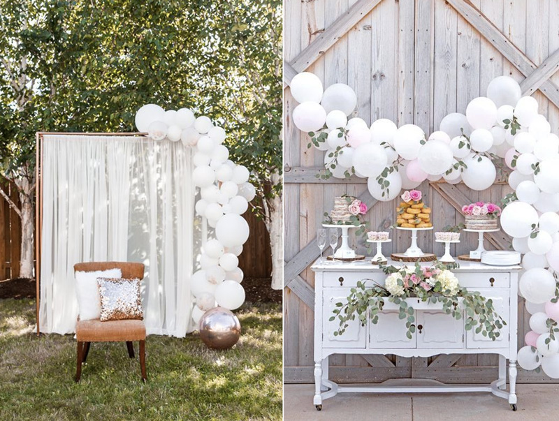 decoração com balões simples