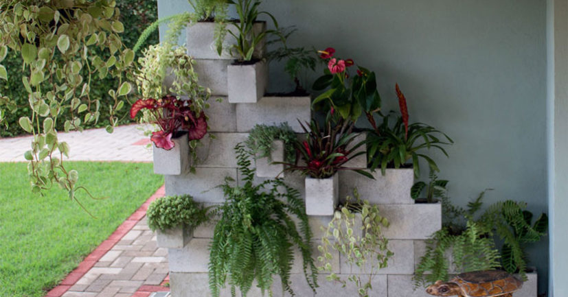 quanto custa fazer um jardim com blocos de concreto
