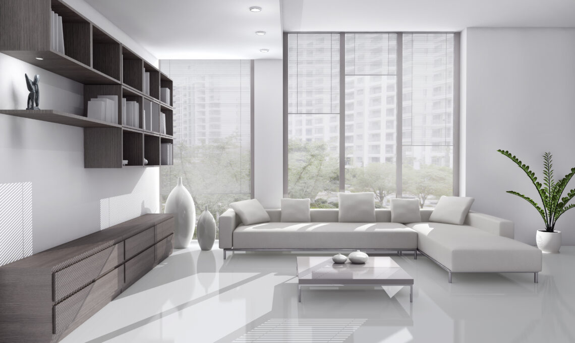 como escolher móveis para decoração minimalista