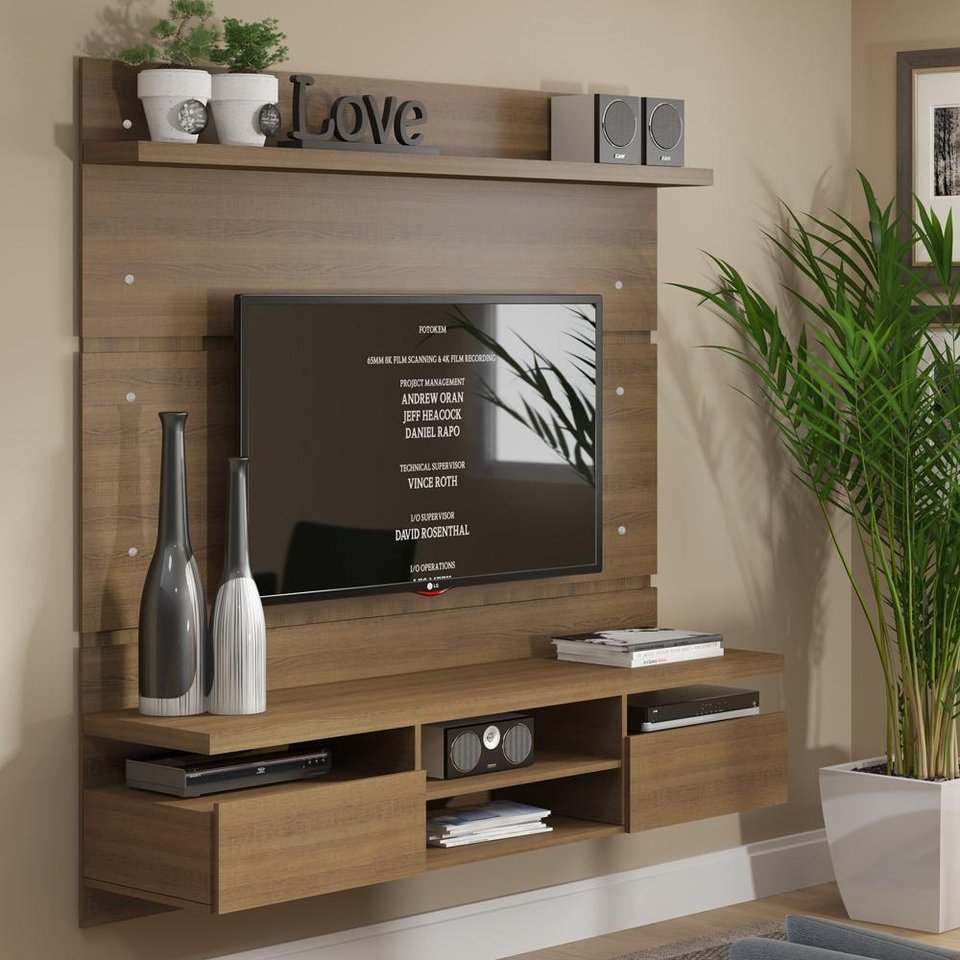 evitar erros na instalacao painel tv sala pequena