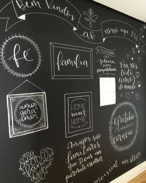 quanto custa fazer uma parede de lousa