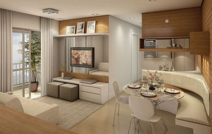 apartamento pequeno vs casa pequena qual decorar
