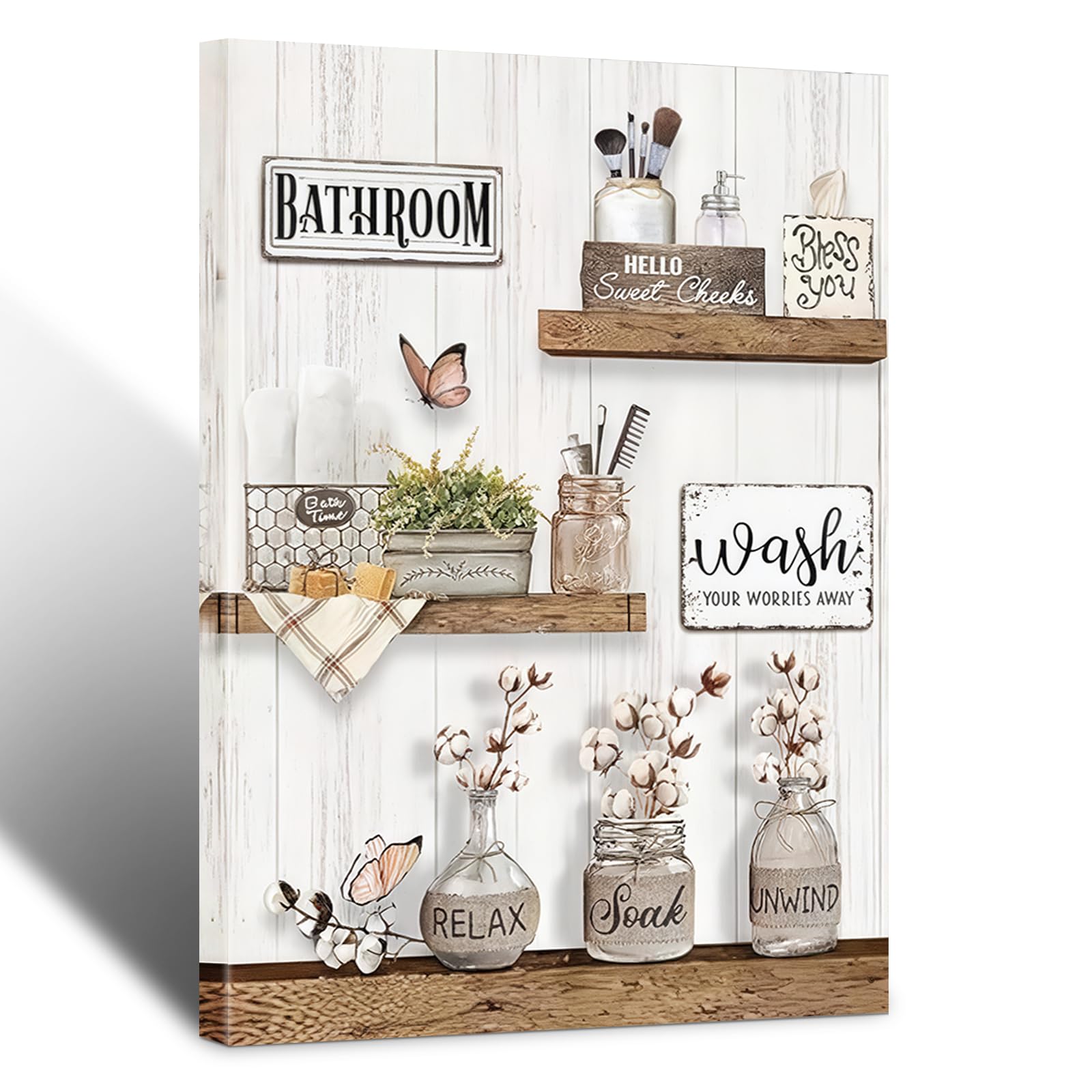 banheiro farmhouse vs banheiro rústico