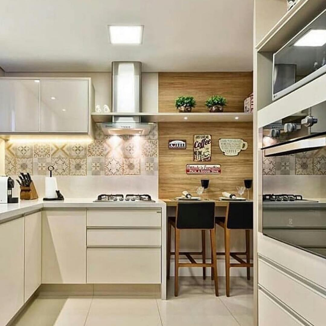ideias de decoração cozinha pequena 3x3 metros