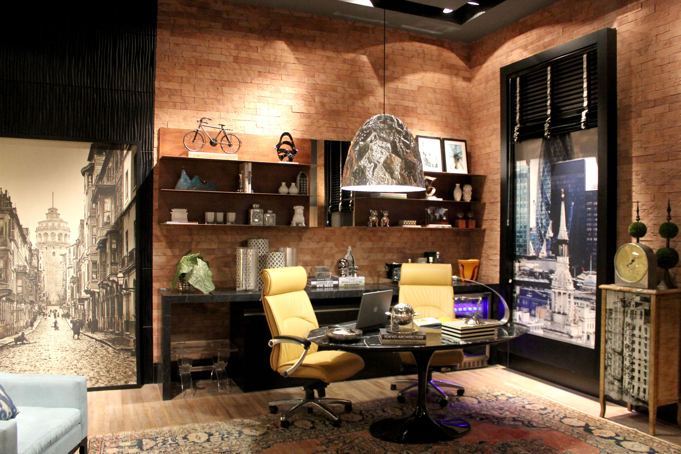 quanto custa decorar escritório com tijolinho branco