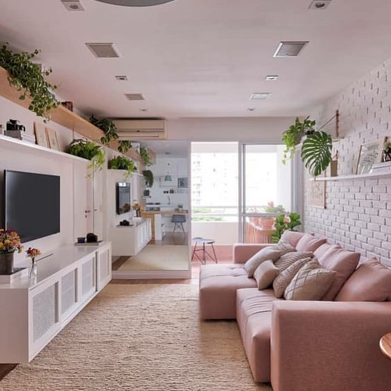 erros comuns decoração escritório tijolinho branco