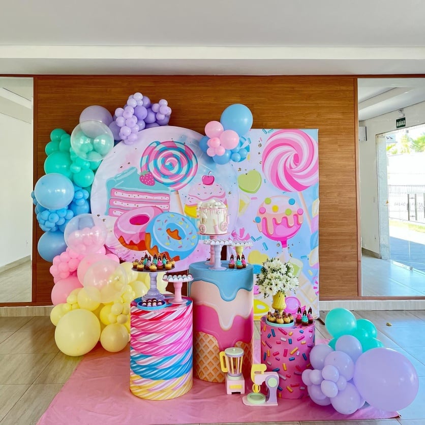 como economizar na decoração festa infantil