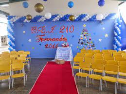 como evitar erros comuns na decoração de formatura azul