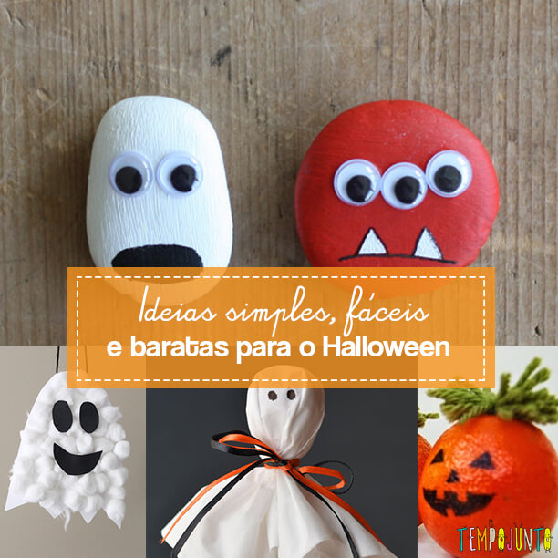 como economizar decoracao halloween