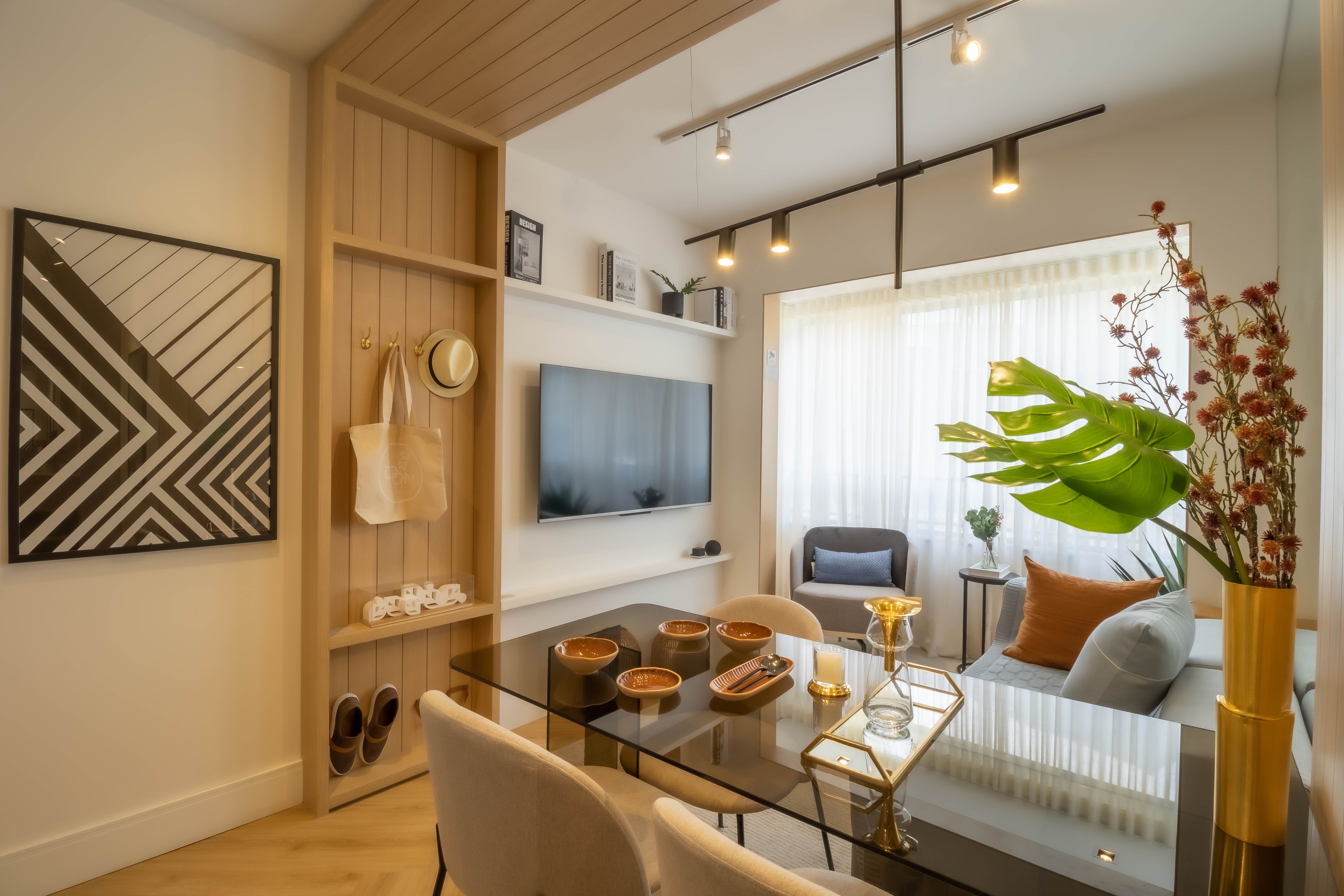 tendências de decoração de interiores para apartamentos pequenos 2026