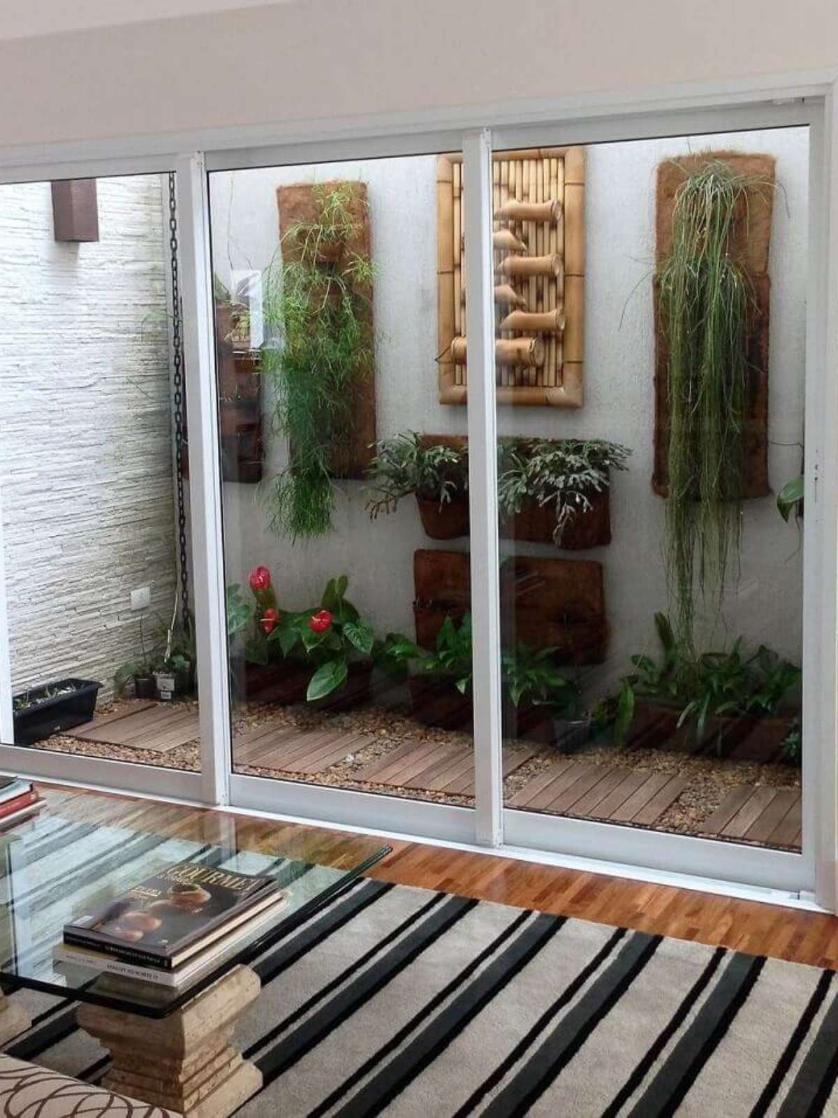 jardim de inverno natural ou artificial qual melhor