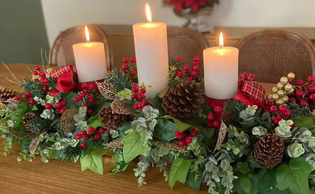 quanto custa decorar uma mesa de natal completa