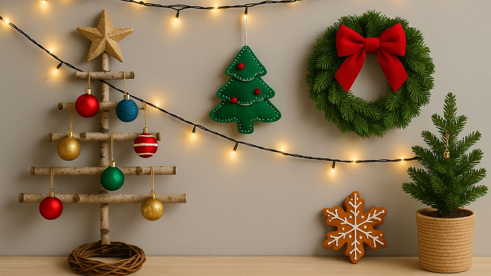 cores de natal 2025 para arvore pequena