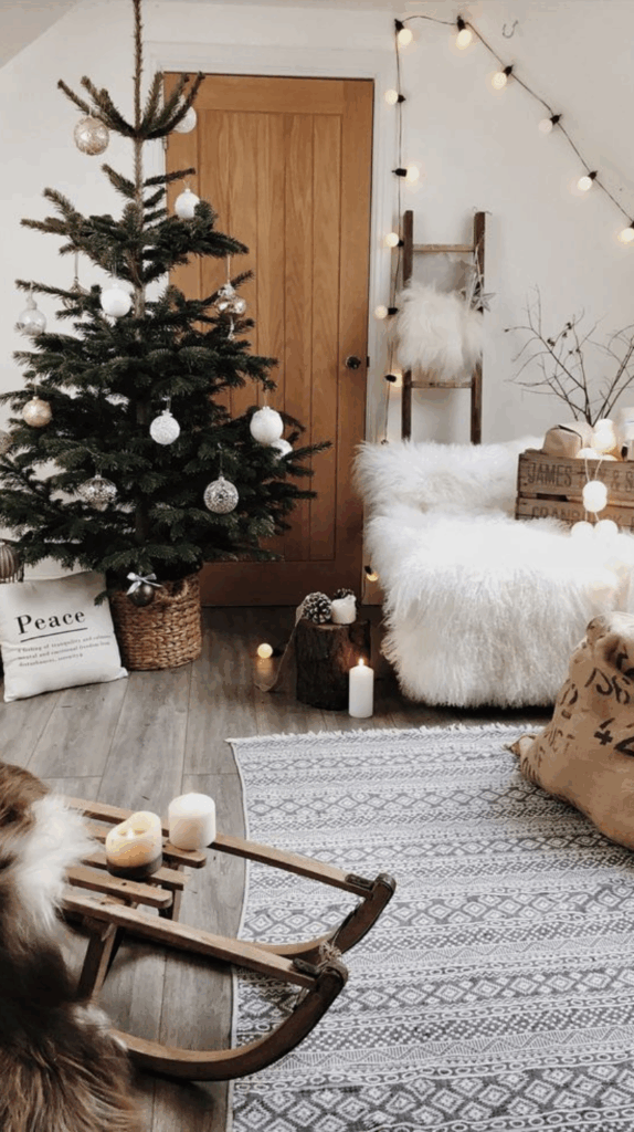 decoração de natal escandinava vs nórdica