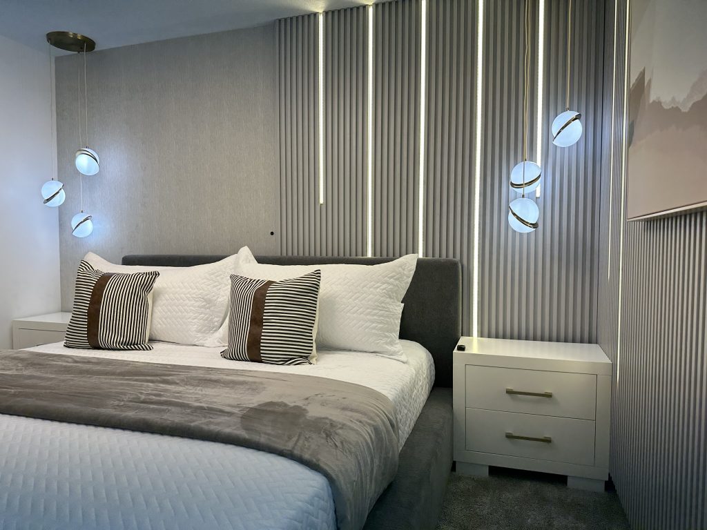 decoração de quarto clean