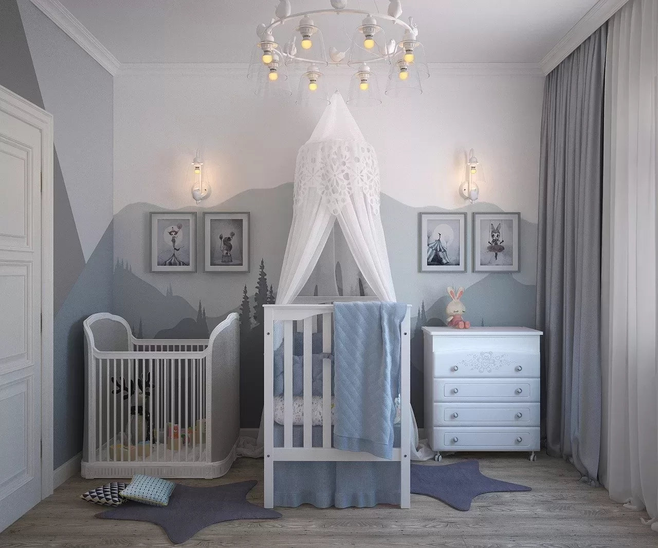 decoração de quarto de bebe