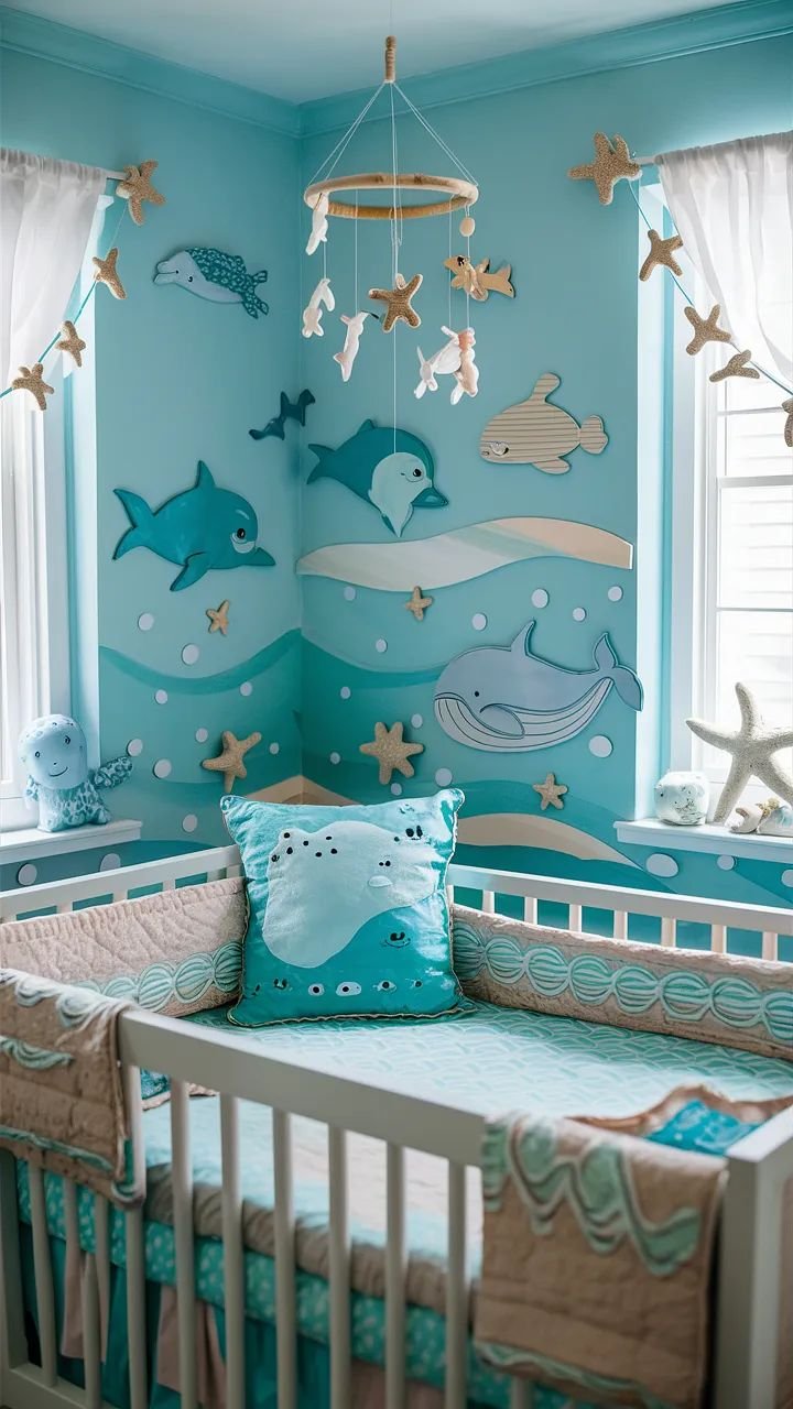 decoração de quarto de bebe