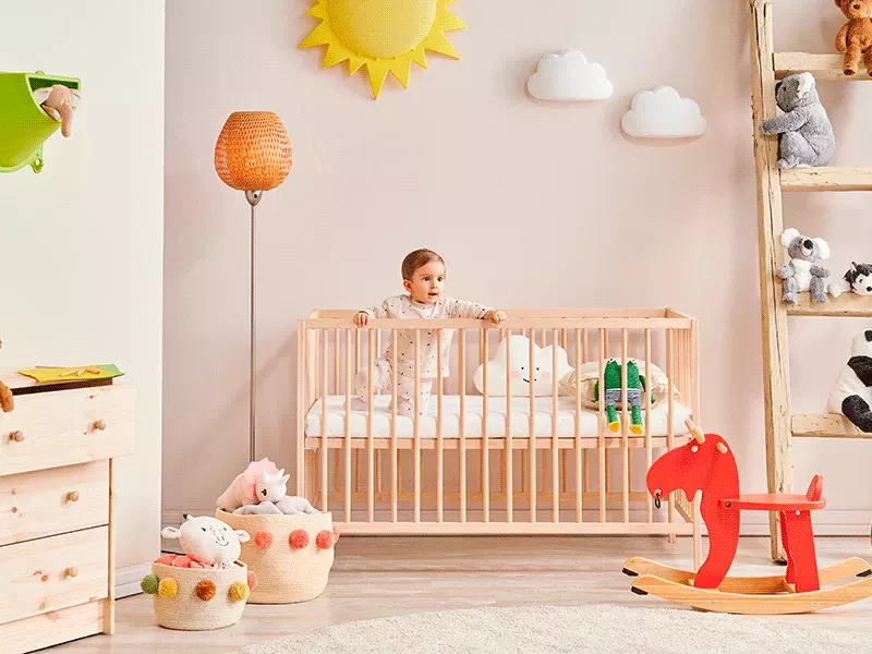 ideias decoração quarto bebe moderno funcional